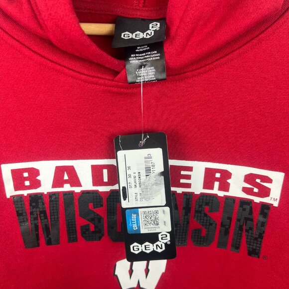 Wisconsin Badgers Collegiate Pullover Hoodie - Picture 3 of 4